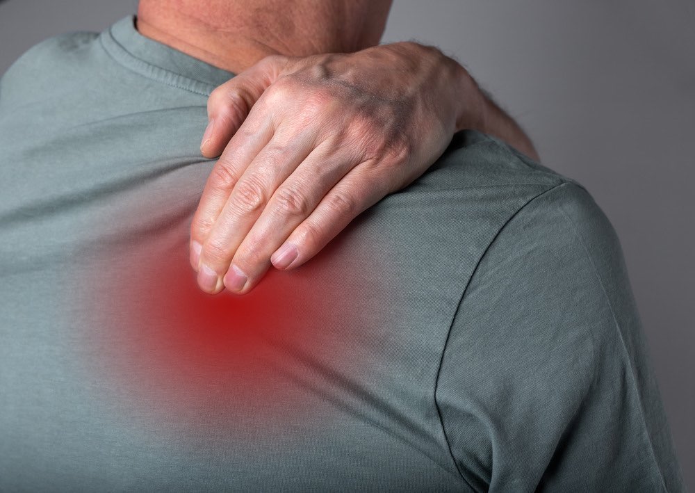 area of shoulder pain