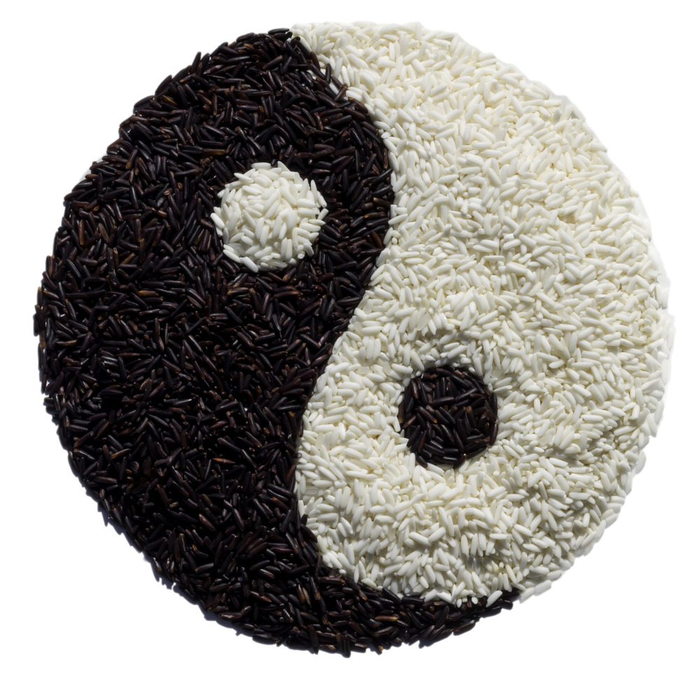 yin yang rice